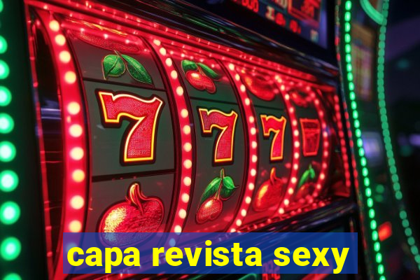 capa revista sexy